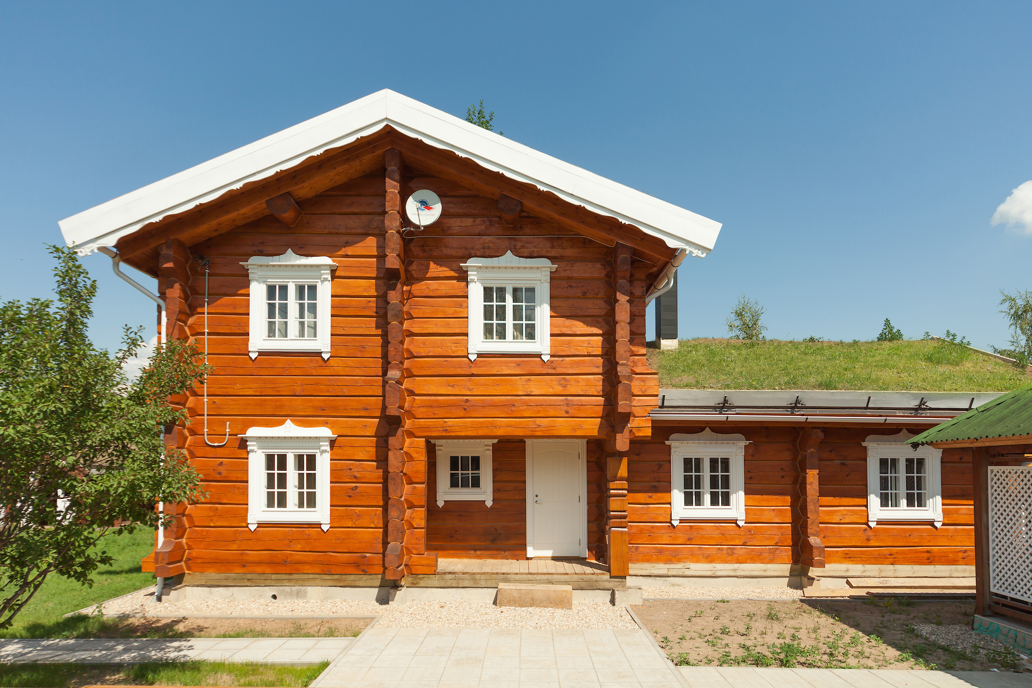 Строительство домов из лафета в Кемерово